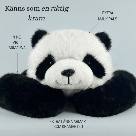 KramPanda™ – lugnande tyngd gjord för vuxna